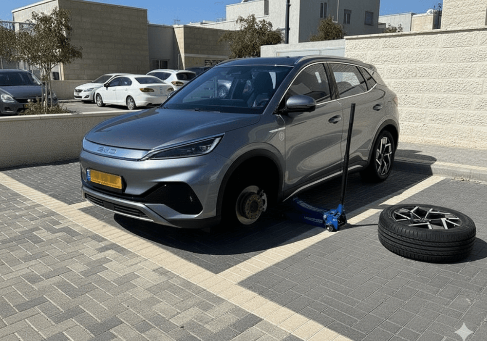 תיקון פנצ'ר 24 שעות לרכב BYD
