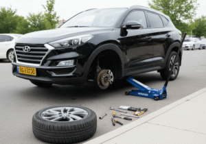 תיקון פנצ'ר 24 שעות לרכב יונדאי