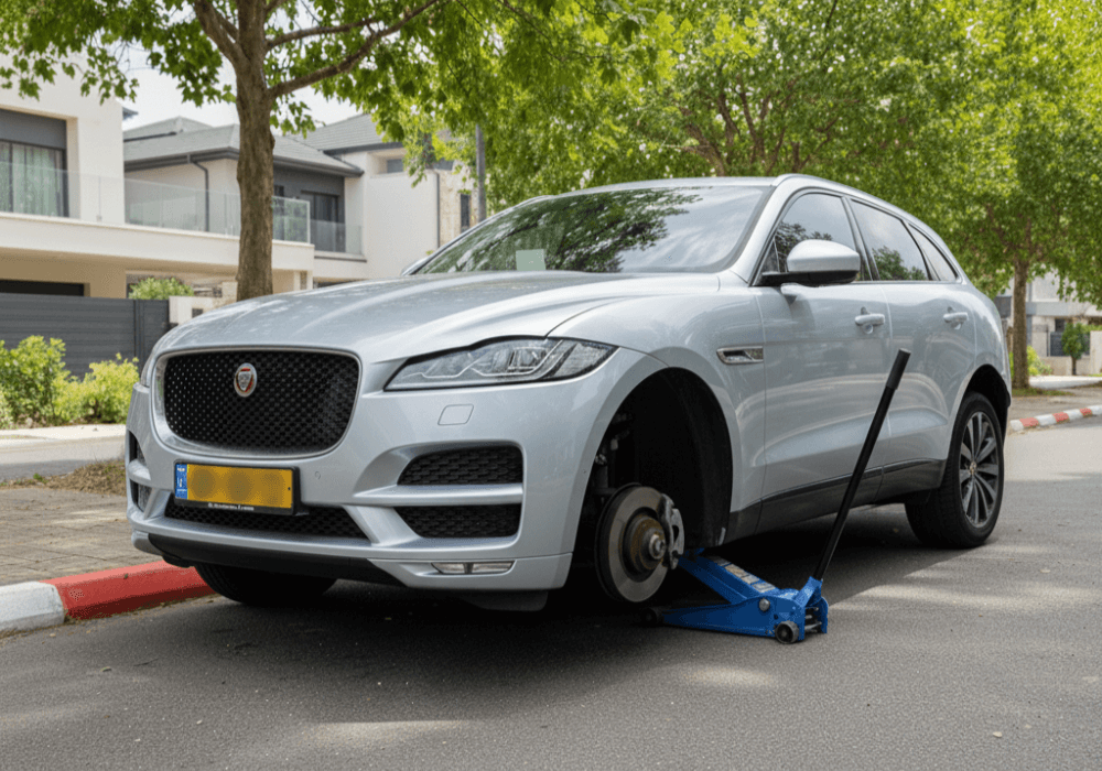 תיקון פנצ'ר 24 שעות לרכב יגואר