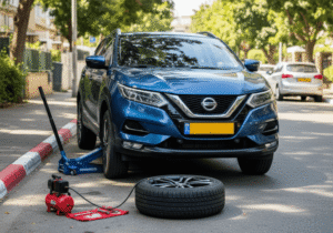 תיקון פנצ'ר 24 שעות לרכב ניסאן