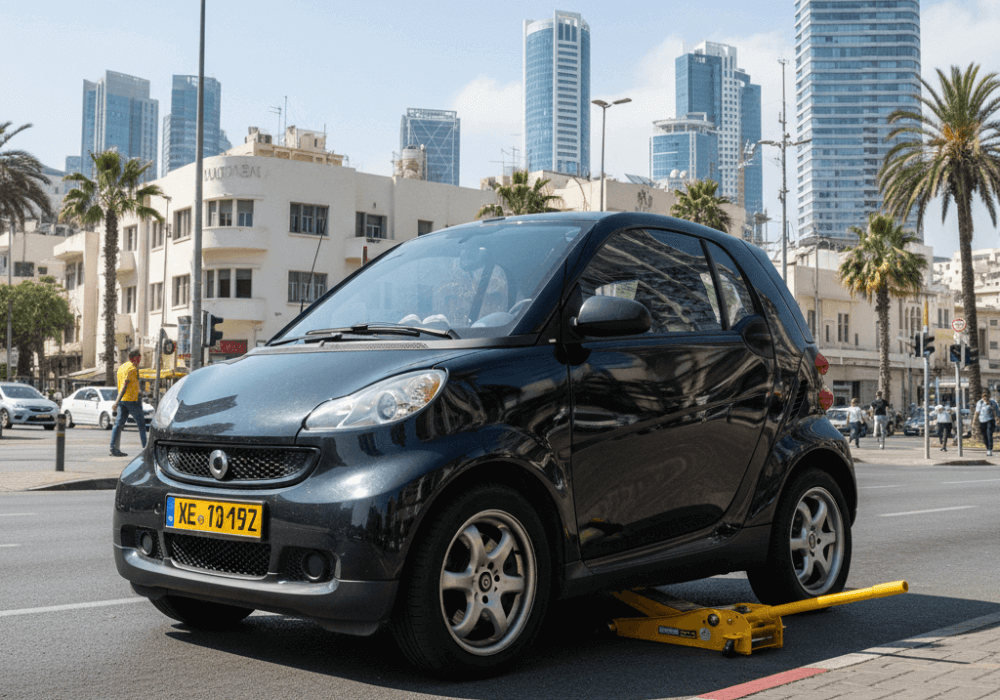 SMART תיקון פנצ'ר 24 שעות לרכב סמארט