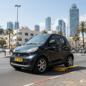 תיקון פנצ'ר 24 שעות לרכב סמארט