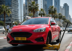 תיקון פנצ'ר 24 שעות לרכב פורד