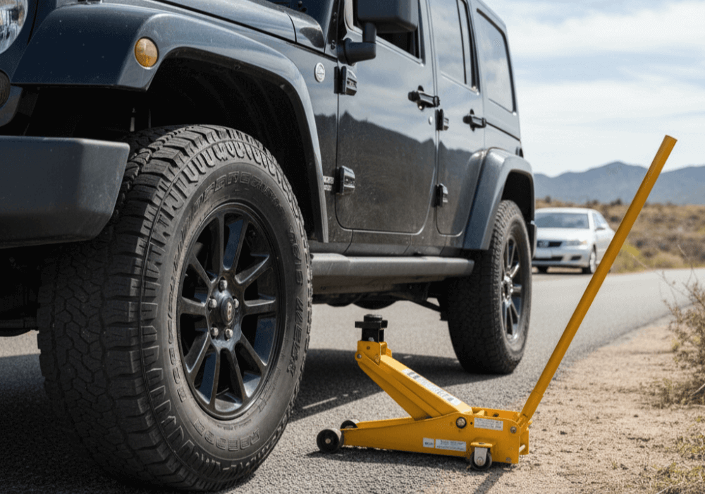 תיקון פנצ'ר 24 שעות לרכב JEEP ג'יפ